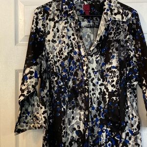 212 collection 1X black and blue stretch